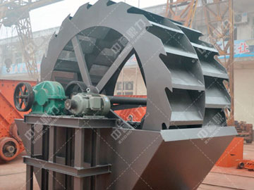 輪斗式洗砂機(jī)