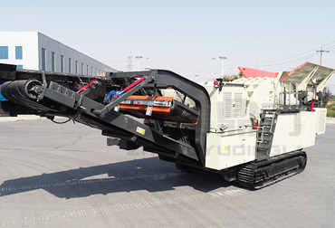 履帶式移動破碎站