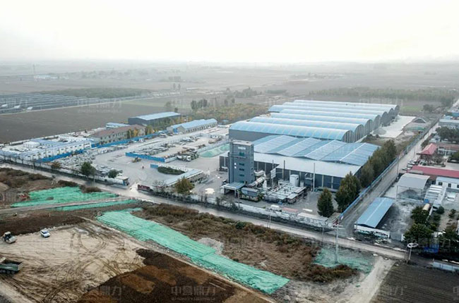 藍天衛(wèi)士環(huán)保材料時產(chǎn)1000噸骨料生產(chǎn)線