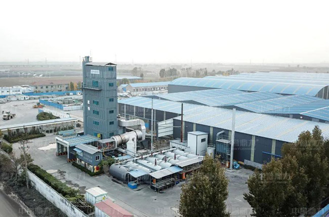 藍天衛(wèi)士環(huán)保材料時產(chǎn)1000噸骨料生產(chǎn)線