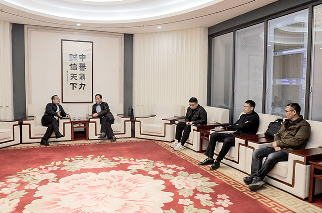 萬(wàn)人助萬(wàn)企活動(dòng)一行蒞臨中譽(yù)鼎力視察調(diào)研