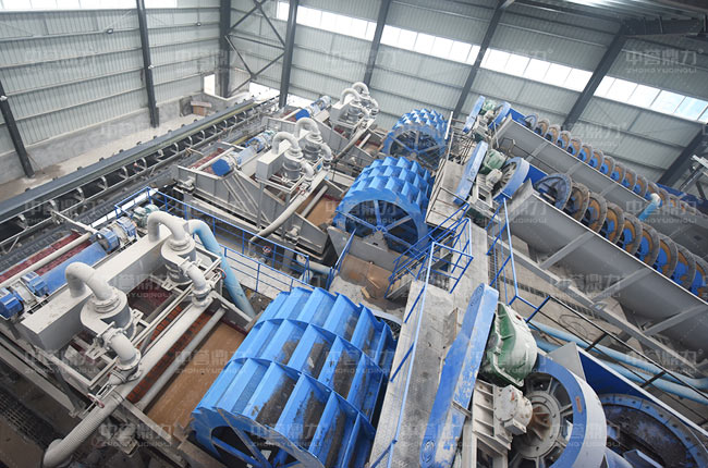 鶴壁鴻磊建材濕法制砂生產(chǎn)線