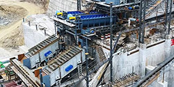 湖北松滋夢(mèng)皓礦業(yè)時(shí)產(chǎn)2000噸砂石設(shè)備生產(chǎn)線