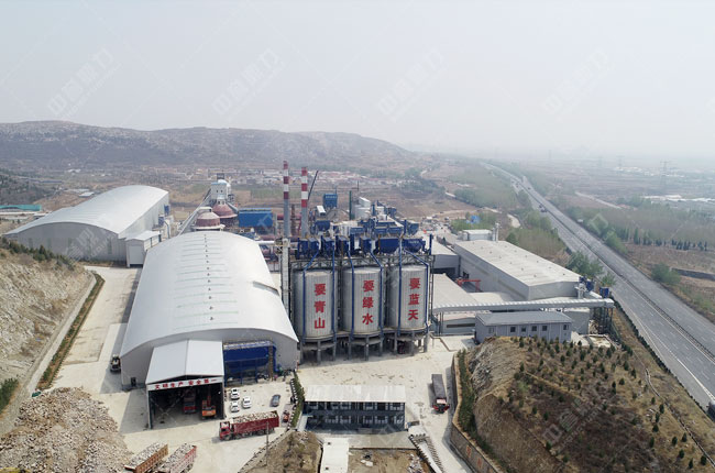 河北武安火焰山時(shí)產(chǎn)800噸砂石骨料生產(chǎn)線