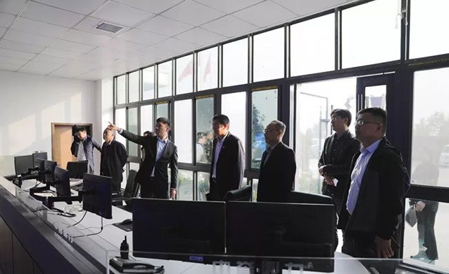 張治民董事長介紹智能礦山管理系統(tǒng)