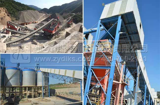 鼎力石料生產(chǎn)線