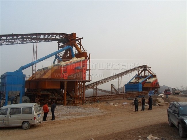 安徽淮北時產(chǎn)1300-1500噸石料生產(chǎn)線
