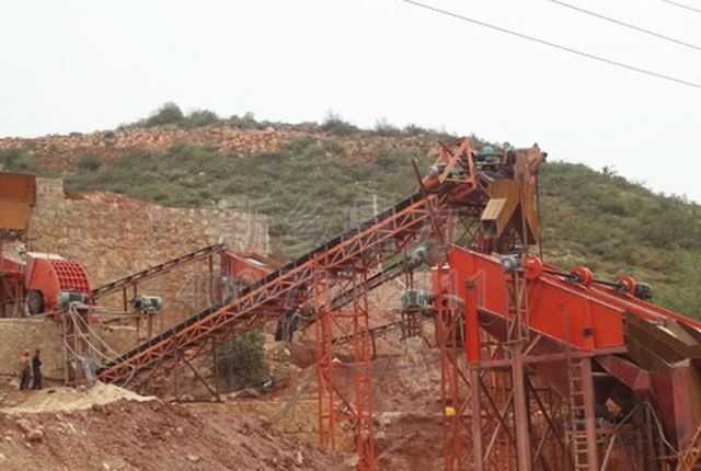 時(shí)產(chǎn)450噸石料生產(chǎn)線(xiàn)