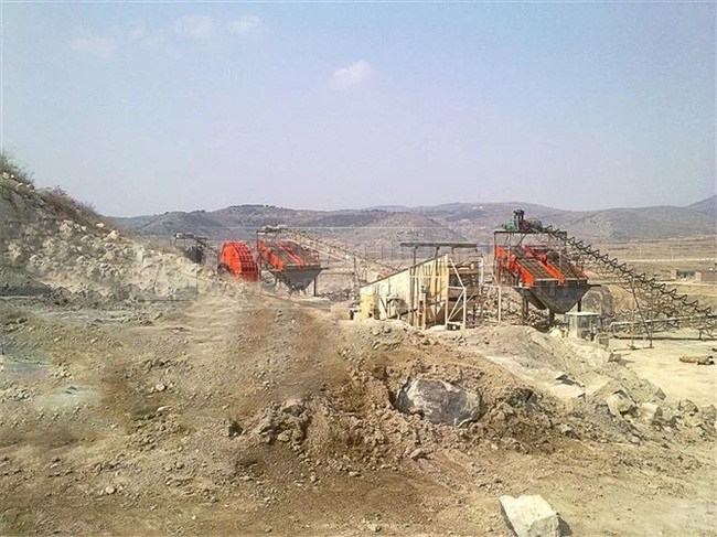 砂石生產(chǎn)線中的篩分設備