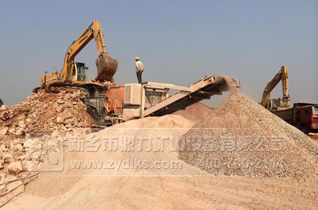 建筑垃圾處理生產(chǎn)現(xiàn)場(chǎng) 建筑垃圾處理生產(chǎn)現(xiàn)場(chǎng)