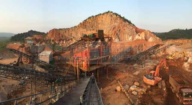 礦山反擊式破碎生產(chǎn)線