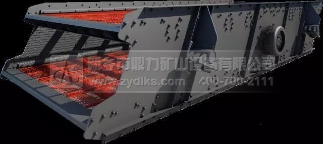 YKZ40100振動(dòng)篩三維圖