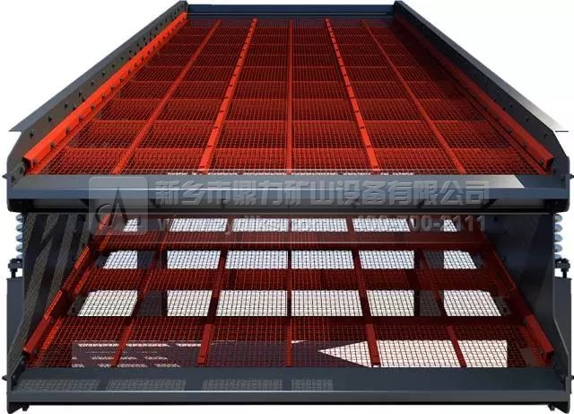 YKZ40100振動(dòng)篩三維圖