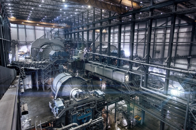 美卓礦機生產(chǎn)車間