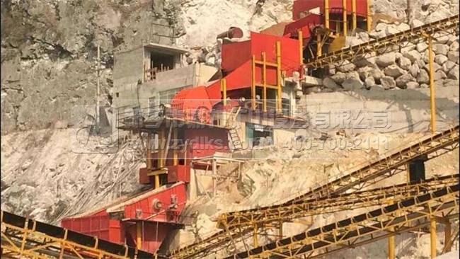 利用地形高差布置的生產(chǎn)線