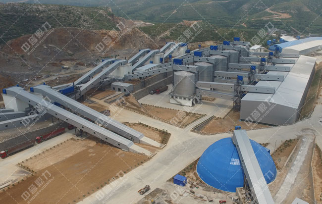 時(shí)產(chǎn)3000噸打砂機(jī)生產(chǎn)線