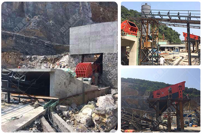 時(shí)產(chǎn)1000噸大型石料生產(chǎn)線