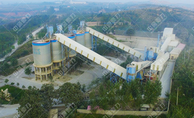 河北內(nèi)丘中聯(lián)水泥時產(chǎn)1000噸水泥骨料生產(chǎn)線