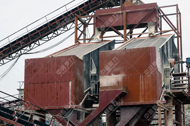 廣西柳州柳江縣柳興竹篙山采石場時產(chǎn)800噸砂石生產(chǎn)線-篩分 廣西柳州柳江縣柳興竹篙山采石場時產(chǎn)800噸砂石生產(chǎn)線-篩分