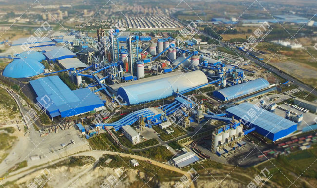 河南孟電水泥碎石骨料生產(chǎn)線