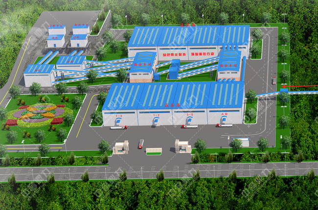 綠色砂石生產(chǎn)線(xiàn)效果圖