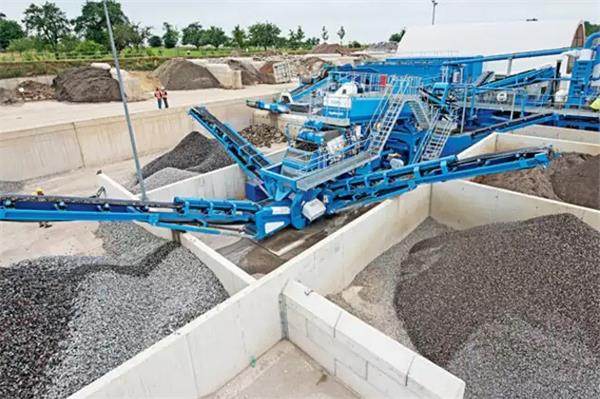 機(jī)制砂生產(chǎn)現(xiàn)場