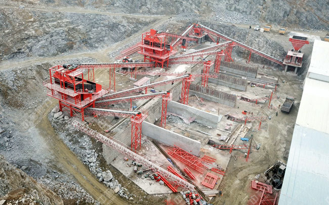 重慶榮國建材有限公司時(shí)產(chǎn)1000噸砂石骨料生產(chǎn)線