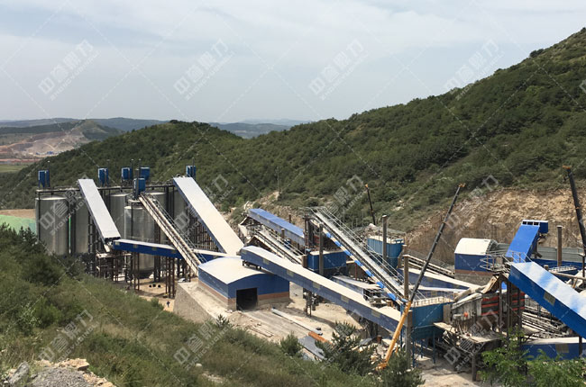 山西長治時產(chǎn)800噸石料場生產(chǎn)線 山西長治時產(chǎn)800噸石料場生產(chǎn)線