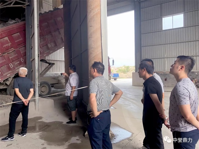 衛(wèi)輝資源生產(chǎn)線考察