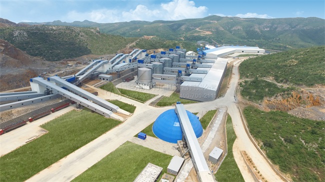 EPC承建的砂石骨料生產(chǎn)線