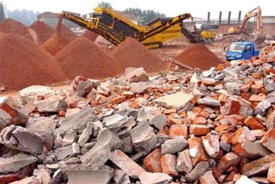 建筑垃圾加工現(xiàn)場(chǎng)