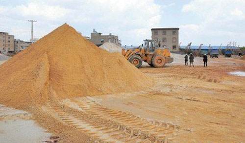 臨時(shí)砂場(chǎng)