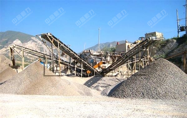 制砂現(xiàn)場(chǎng)