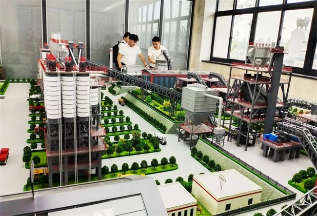 建材產業(yè)園沙盤