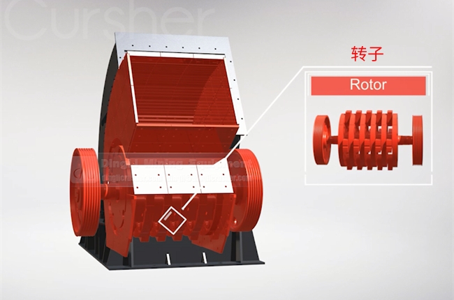 重錘式破碎機轉(zhuǎn)子