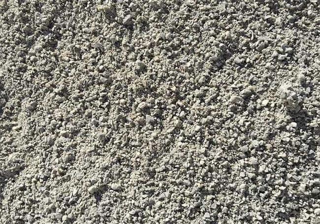 石灰石做成的機(jī)制砂