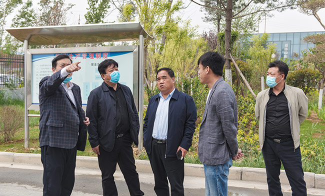 平頂山市石龍區(qū)考察團(tuán)蒞臨中譽(yù)鼎力調(diào)研