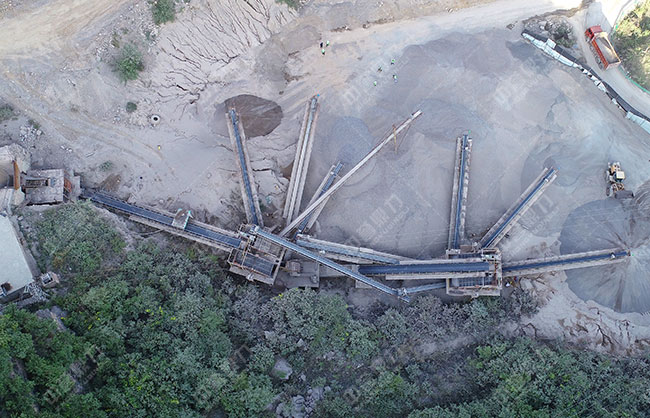 時產(chǎn)150噸整套石料生產(chǎn)線設(shè)備