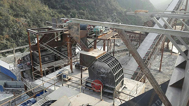 時產(chǎn)150噸整套石料生產(chǎn)線設(shè)備