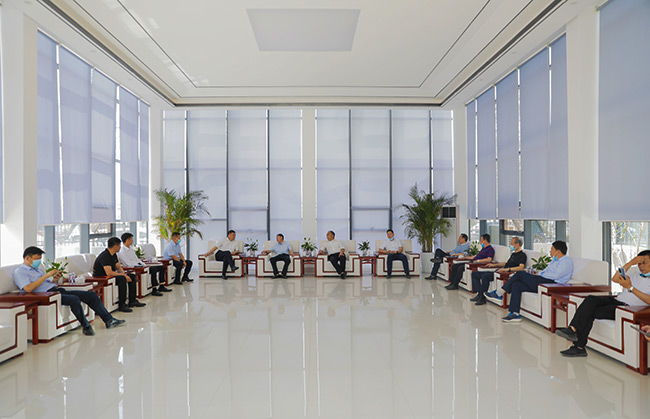 湖北省赤壁市導(dǎo)蒞臨中譽鼎力考察