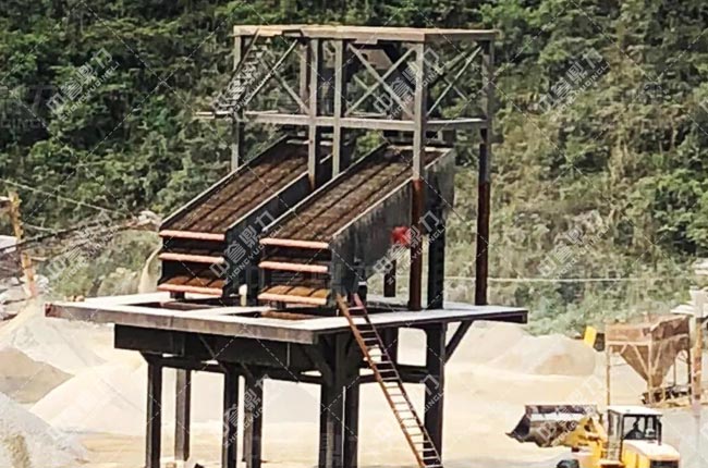 中譽(yù)鼎力1815重錘破碎機(jī)助力廣西龍文采石廠砂石骨料生產(chǎn)線建設(shè)