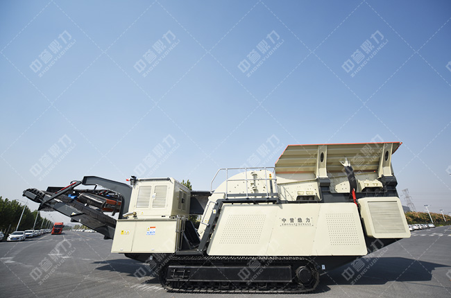 中譽(yù)鼎力移動式破碎站