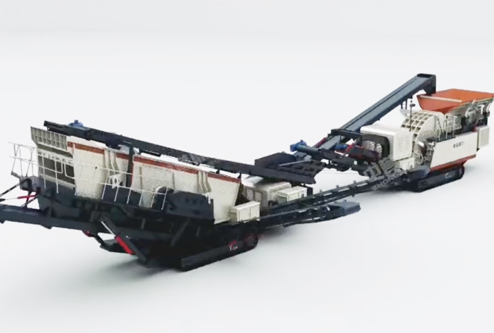 履帶移動式破碎篩分一體機(jī)